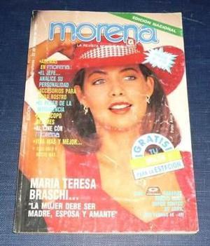 Revista Morena Gente 1993 María Tere Braschi Christian