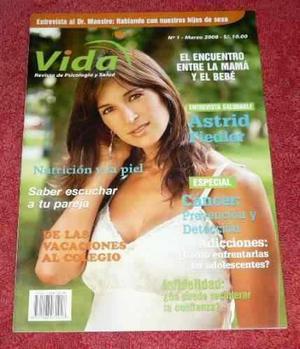 Revista Vida 2008 Psicología Salud Astrid Friedler Lonchera