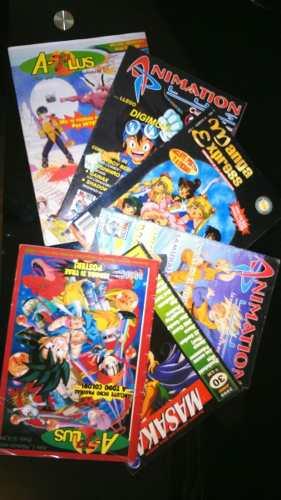 Revistas Anime: A-plus, Masaka, Animation Y Manga Express