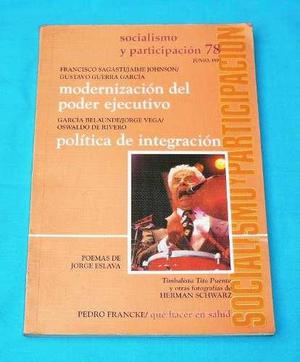 Socialismo Y Participación 1997 Raúl Porras Poder