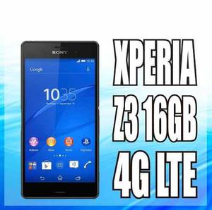 Sony Xperia Z3 D6603 4g 16gb 4k Libre,20mpx,nfc,full Hd Nuev