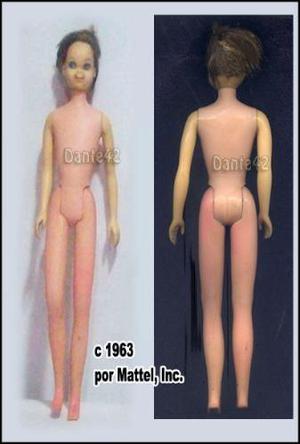 Barbie Girl Antiguo De Coleccion 1963 Mattel Japan