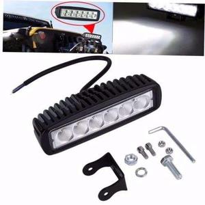 Barra Led 18w Neblineros Para Moto Auto Camioneta Camion