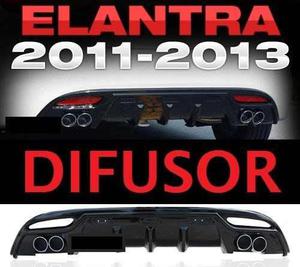 Bumper Difusor Posterior Hyundai Elantra 2011 2012 2013