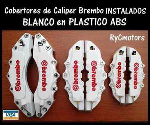 Cobertor De Freno / Caliper Brembo Blanco - Rycmotors