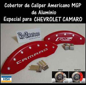 Cobertor Freno/caliper Mgp Aluminio Chevy Camaro, Rycmotors