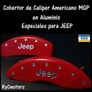 Cobertor Freno/caliper Mgp En Aluminio Para Jeep, Rycmotors