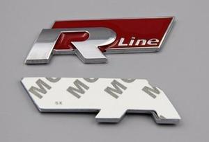 Emblema R-line Para Volkswagen Todos Interior/exterior