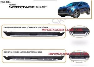 Estribos Originales Con Logo New Kia Sportage 2017