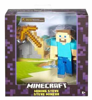 Juguete Steve Minecraft Mattel- Original-tienda Jesus Maria