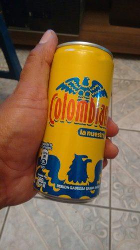 Lata De Bebida Gaseosa Colombiana La Nuestra 269 Ml Llena