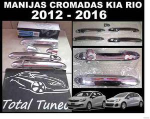 Manijas Cromadas Kia Rio Sedan Hatchback 2012 - 2016