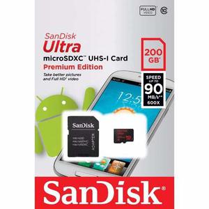 Memoria Micro Sd Sandisk Ultra 64gb 128gb 200gb 256gb