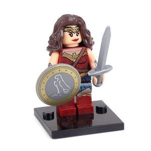 Mujer Maravilla Super Heroes Minifigura Compatibles Con Lego
