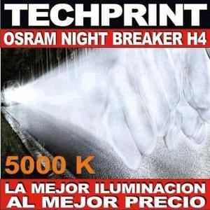 Osram Night Breaker 5000 K Ilumina Como Hid - H4 Alta Y Baja