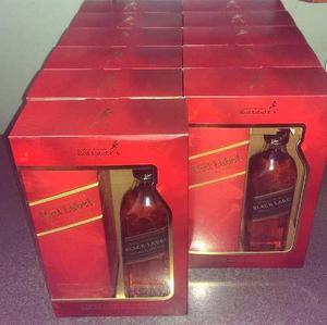 Pack Whisky Jhonnie Walker Etiqueta Roja 750ml + Negra 375ml