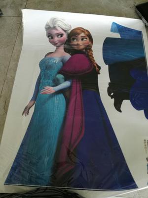 Pegatina Frozen de Anna Y Elsa