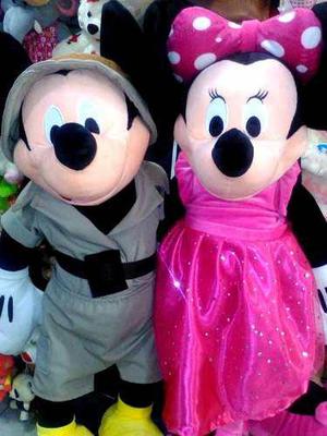 Peluche Micky Y Minnie Mouse Gigante Y Antialergico