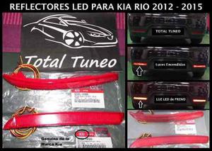 Reflector Led Kia Rio 2012 - 2016 Y Para Todo Tipo De Autos
