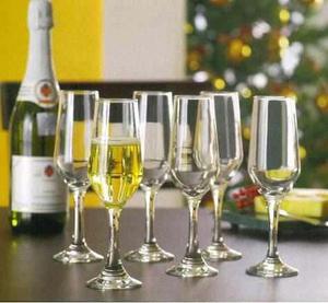 Set De Copas De Champagne 6 Unid Ferrand - Nuevo A S/. 70.00