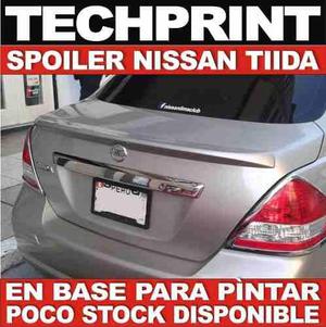 Spoiler Aleron Molde Original Nissan Tiida Latio Versa Sedan