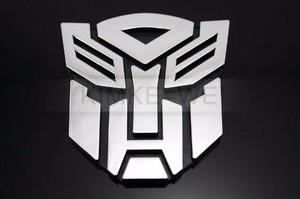 Transformers Autobot 3d Logotipo Emblema Insignia Sticker
