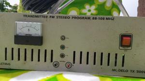 Transmisor De Radio Fm De 300w Con Antena Y Cable