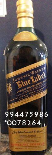 Whisky Johnnie Walker Blue Label -etiqueta Azul 750ml