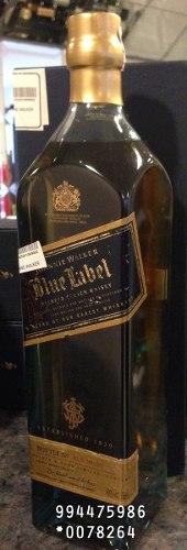 Whisky Johnnie Walker Blue Label-etiqueta Azul Moderna