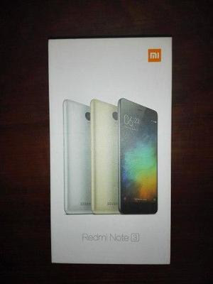Xiaomi Redmi Note 3 Pro Lte, Snapdragon650 3gb Ram 32gb Rom