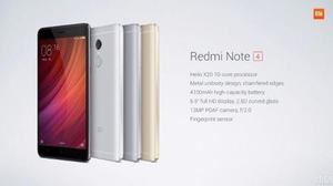 Xiaomi Redmi Note 4 Heliox20 1080p Miui8 Revisar Versiones
