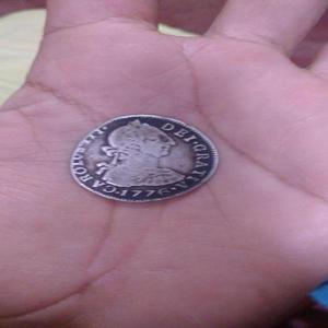 moneda antigua peruana