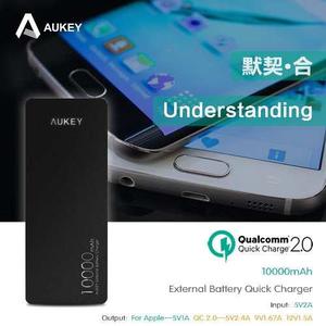 Aukey 10000 Mah Cargador Quick Charge 2 Power Bank - Avytech