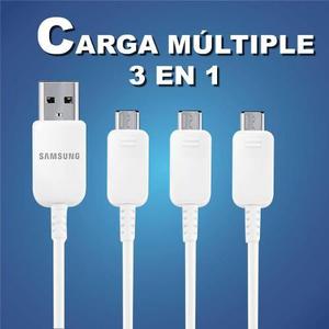 Cargador Multiple Cable Datos Samsung Original Itelsistem