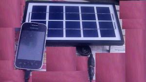 Cargador Solar Portatil Panel Moviles Por Mayor Nuevo Caja