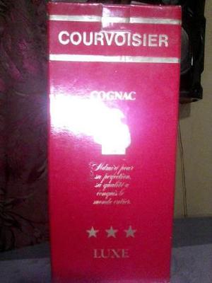 Cognac Courvoisier Frances Tres Estrellas Luxe Con Su Caja O