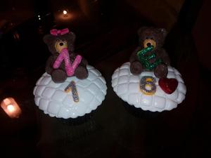 Cupcakes personalizados día de san valentín
