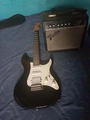 Guitarra Yamaha Amplificador Fender
