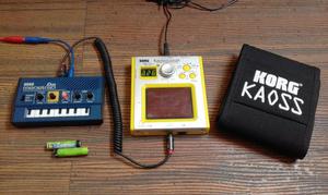 Korg Kaossilator Y Korg Monotron Dúo