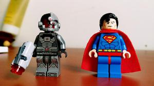 Lego Original SuperMan Cyborg Mini Figuras