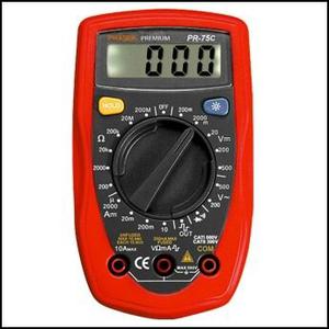 Multimetro Digital Prasek Con Temperatura Pr-75c