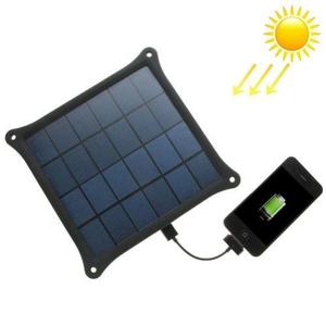 Panel Solar Portatil 4.2w Con Usb Cargador P/ Celular Tablet