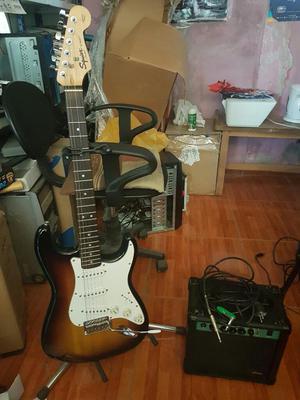 Squier Fender amplificador