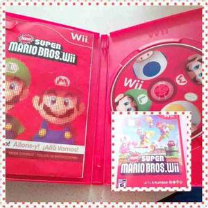 Juegos De Wii Mario Bross Y 3 Juegos Mas