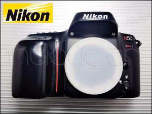 A64 Camara Nikon Af N50 Pelicula Rollo 35mm Flash Incorporad