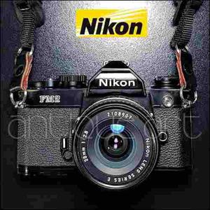 A64 Camara Nikon Fm2 + Lente Nikkor 28mm F2.8 Rollo 35mm