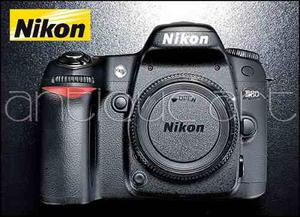 A64 Nikon D80 + Bateria Cargador Accesorios Varios Foto