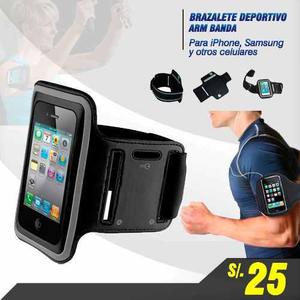 Brazalete Deportivo Arm Running P/ Iphone 5,6 S3 S4 S5 Y