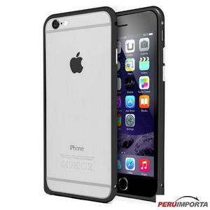 Bumper Aluminio - Iphone 6 Plus Negro Dorado Gold Apple