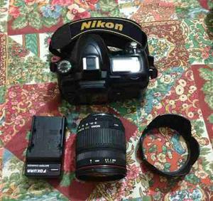 Camara Nikon D50 + Lente Sigma 18-200mm + Accesorios